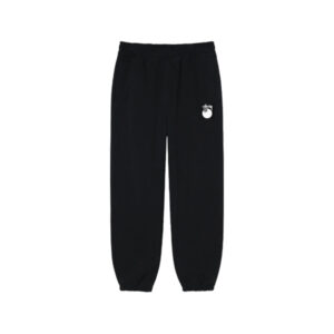 Zwarte Joggingbroek Met Stussy 8 Ball Logo