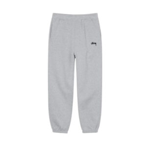 Grijze Pantalon Stussy Stock Logo