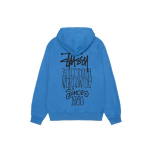 Stussy blauwe hoodie