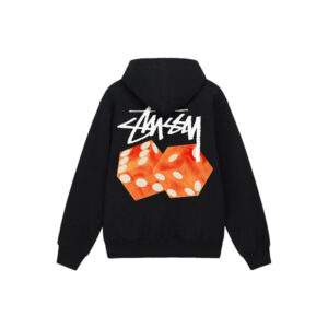 stussy dobbelstenen hoodie