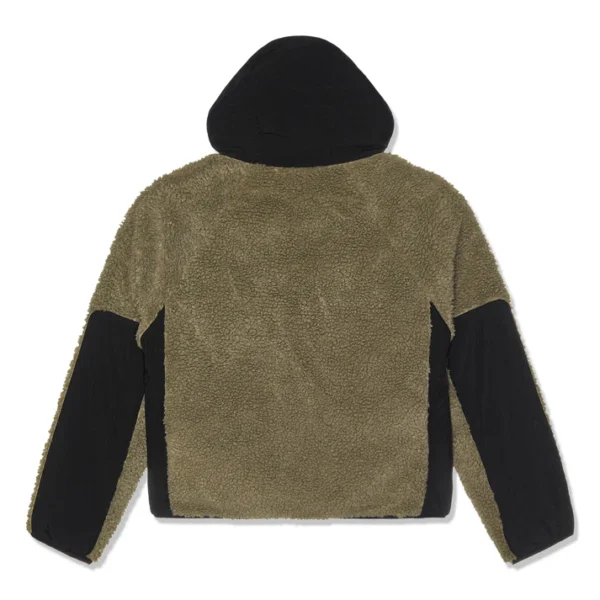 Stussy Stone jack met sherpapanelen en capuchon